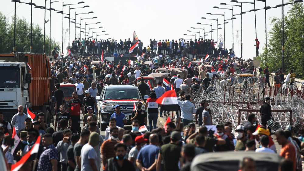 Iraq protesters 