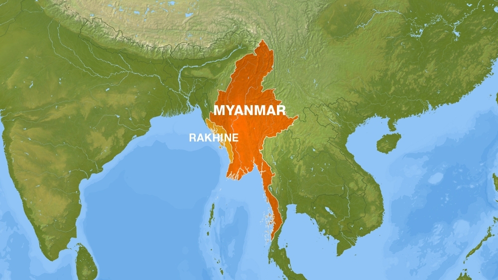 Rakhine State - Map