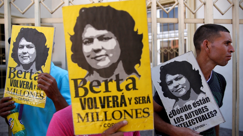 Berta Caceres: Seven men sentenced to jail in Honduras