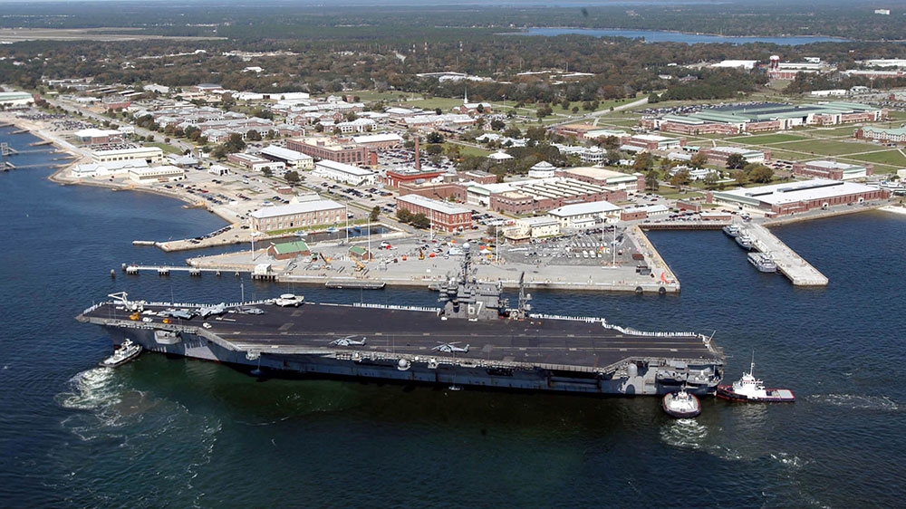 Florida navy base 