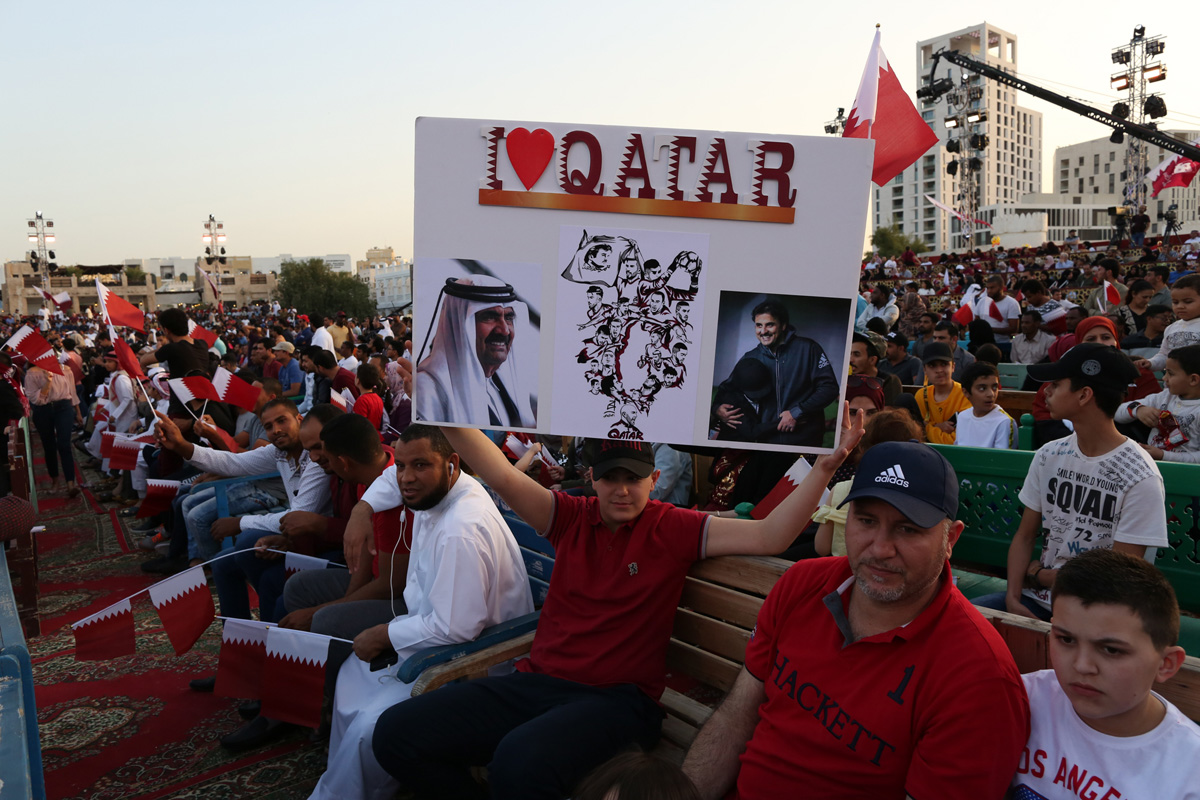 Very few, if any, Qataris travelled to the UAE to watch matches, due to an ongoing political dispute. [Showkat Shafi/Al Jazeera]