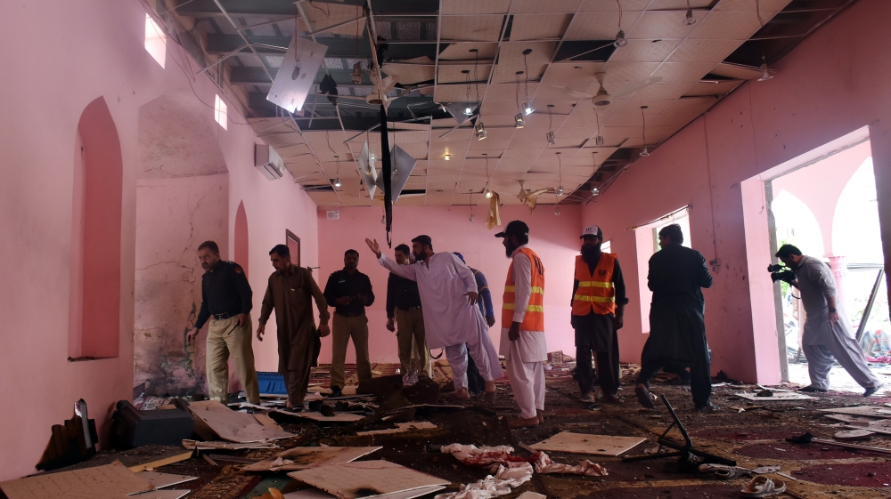 Explosion targets mosque in Pakistan's Quetta