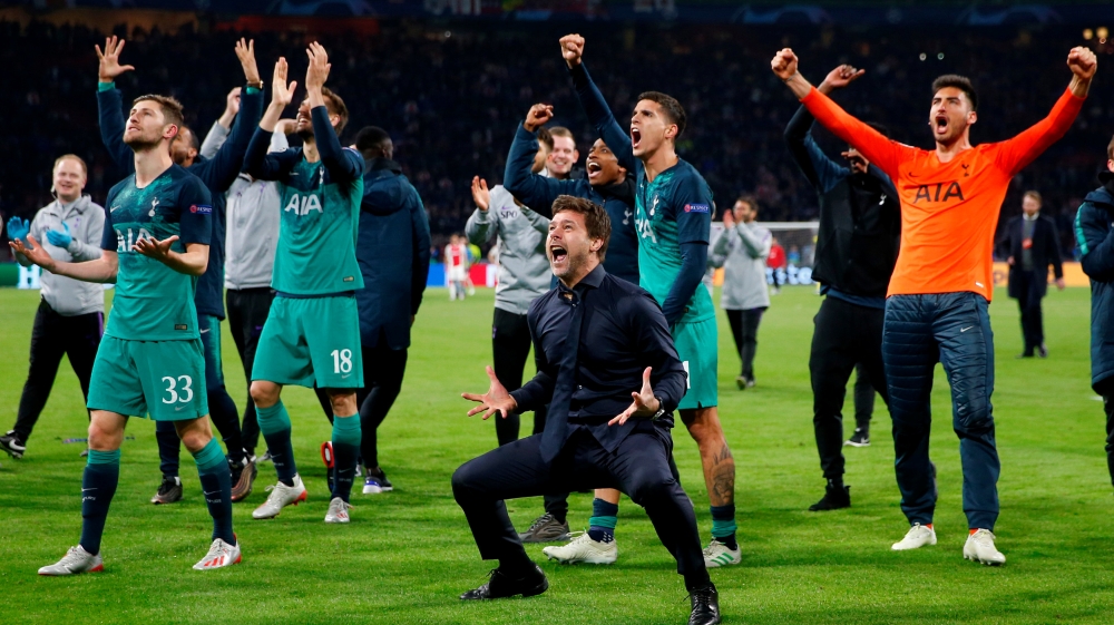 Tottenham reach Champions League final 