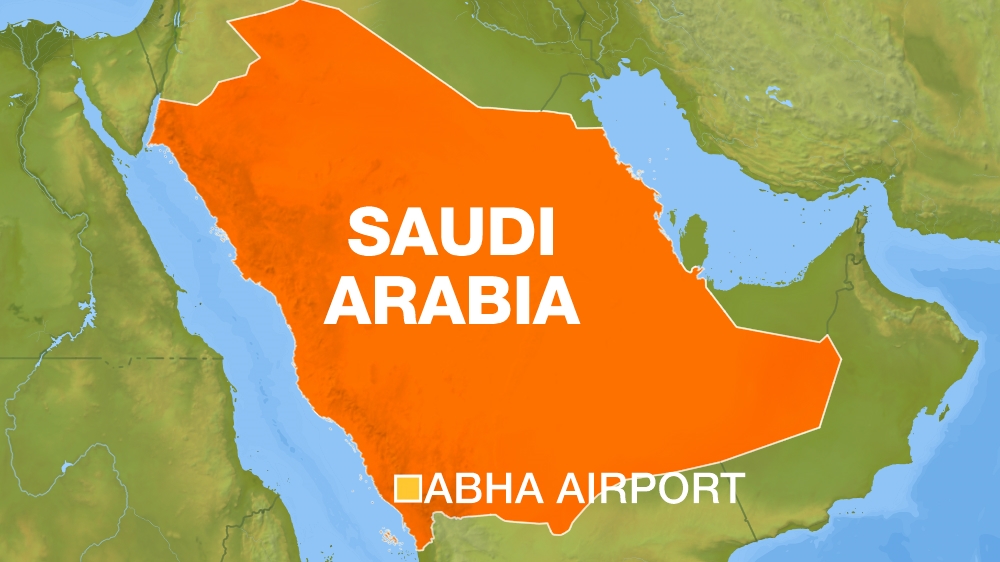 Abha Airport map, Saudi Arabia