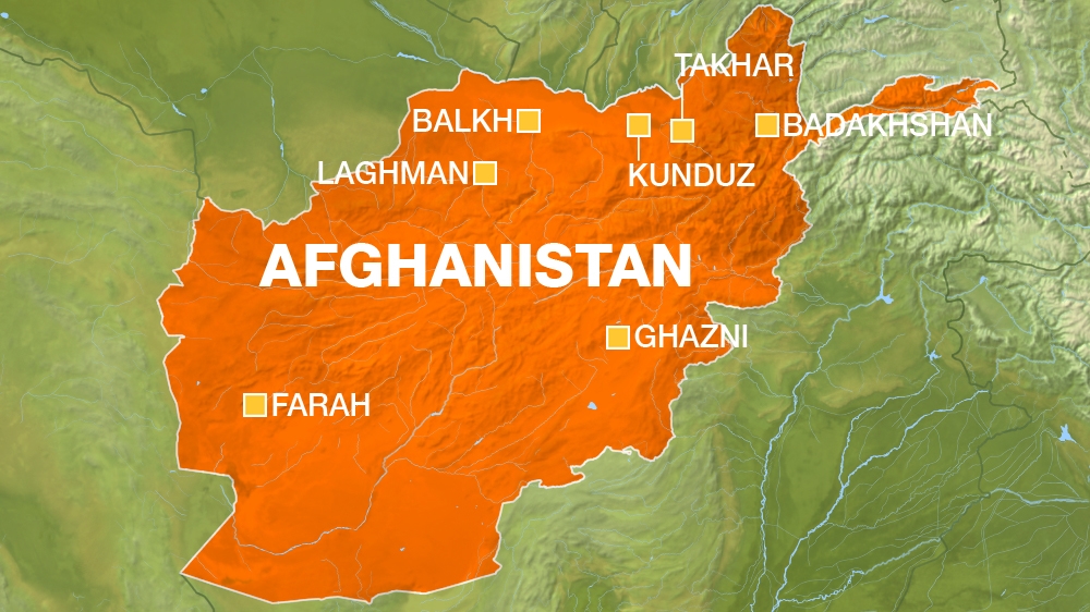 fighting in afghanistan map