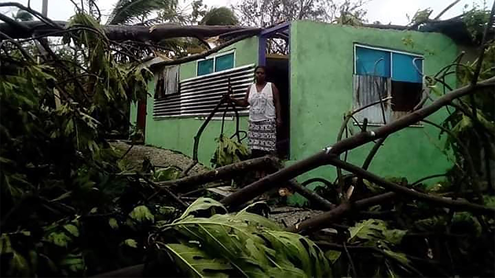 Cyclone Harold batters Fiji, flattening homes and flooding towns