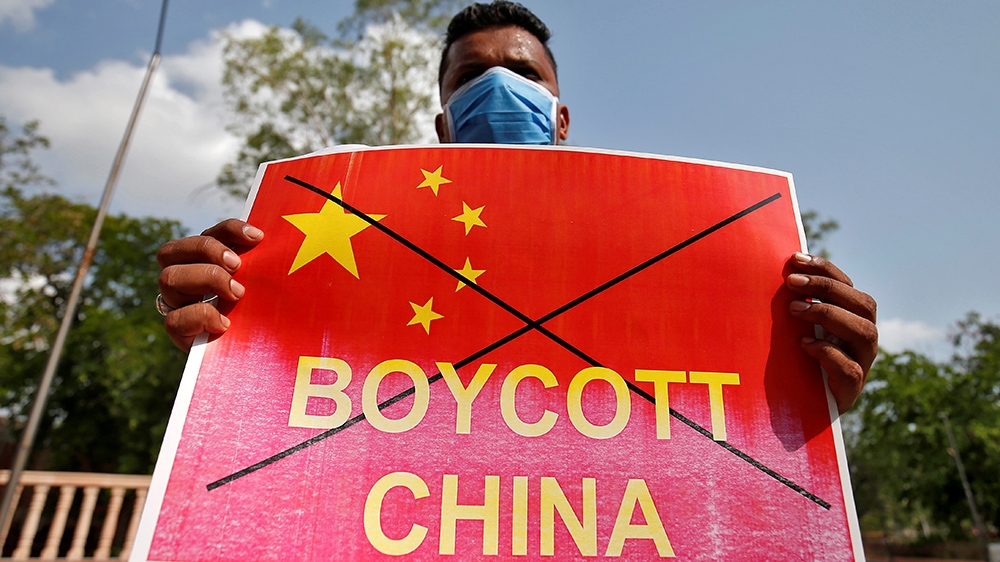 India boycott china