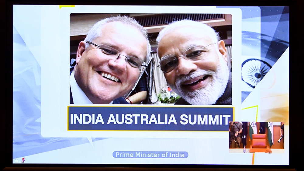 India and Australia sign deal to use each other's military bases thumbnail