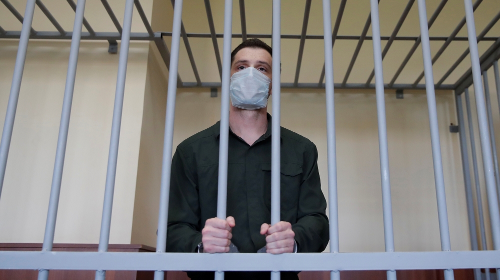Russia jails US ex-marine Trevor Reed over police assault