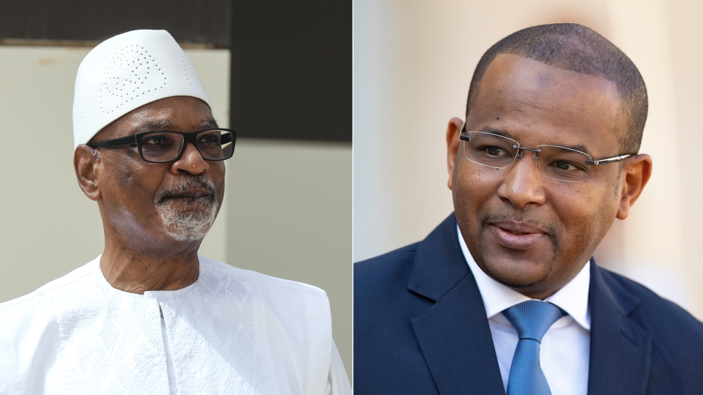 President Ibrahim Boubacar Keita and Prime Minister Boubou Cisse [AFP/EPA]]