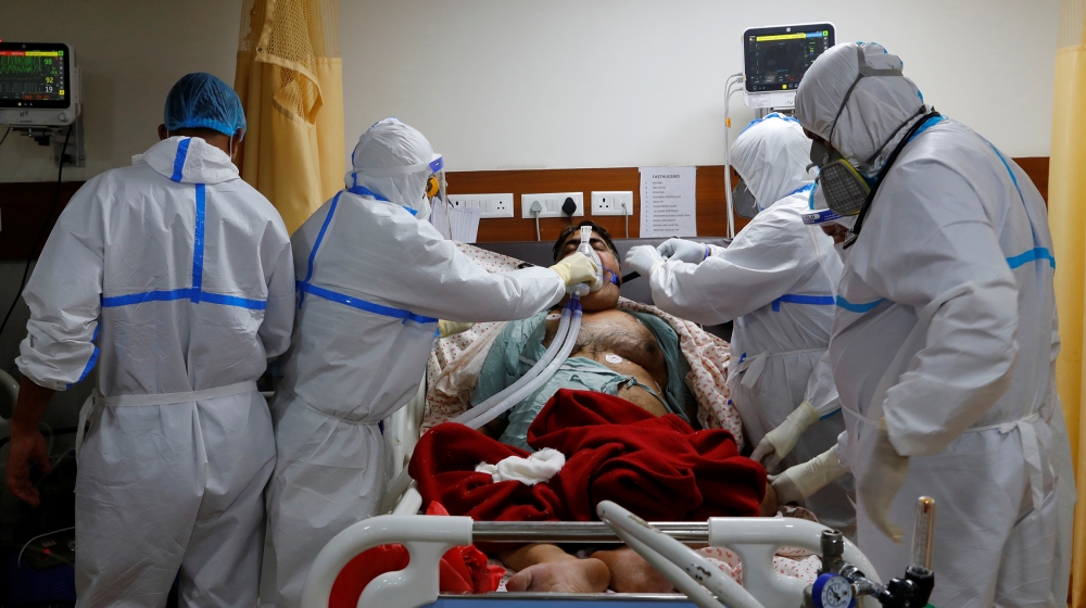 India's coronavirus cases above 5 million as pandemic accelerates