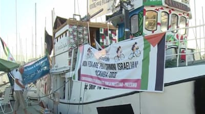 Image result for Israel seizes aid boat headed for Gaza Strip, arrests 12 on board