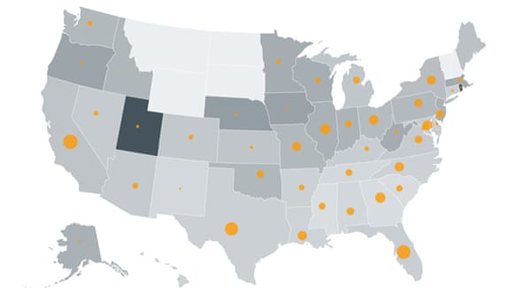 Mapping US police killings of Black Americans