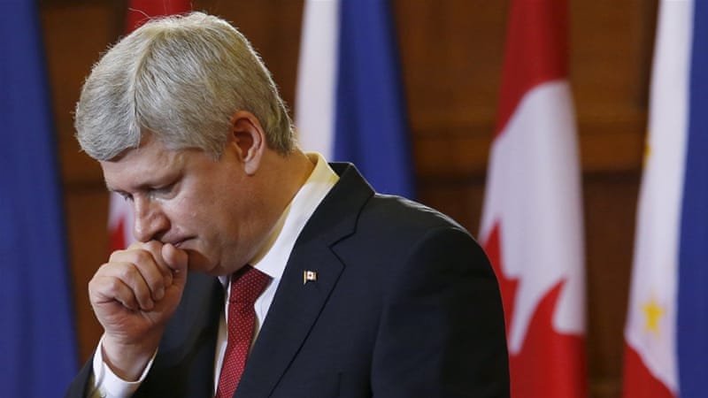Canada's Prime Minister Stephen Harper [REUTERS]
