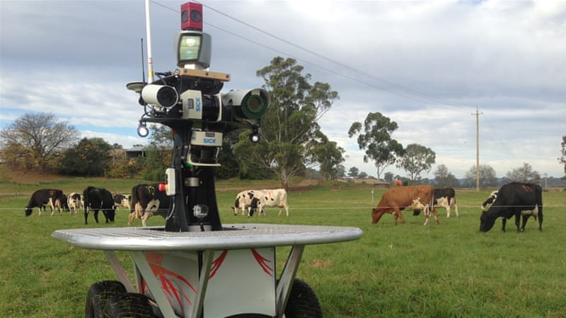 Robots lending a helping hand on Australia's farms ...