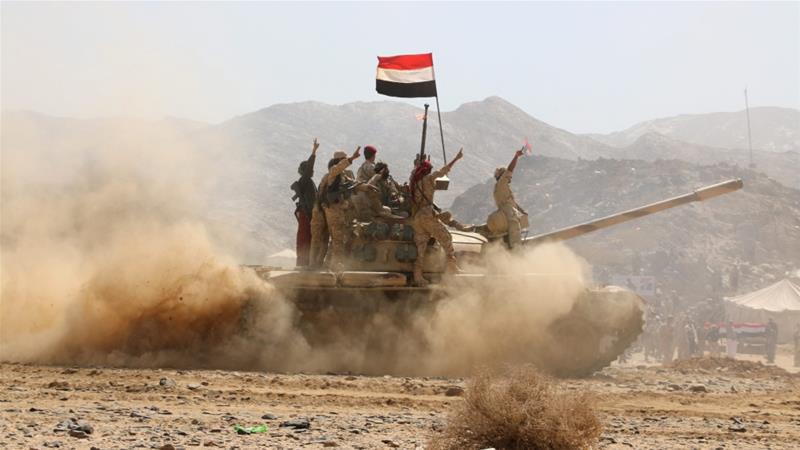 A coalition of Arab states launched a military campaign in 2015 to defeat the Houthis and restore Yemen's government [EPA]