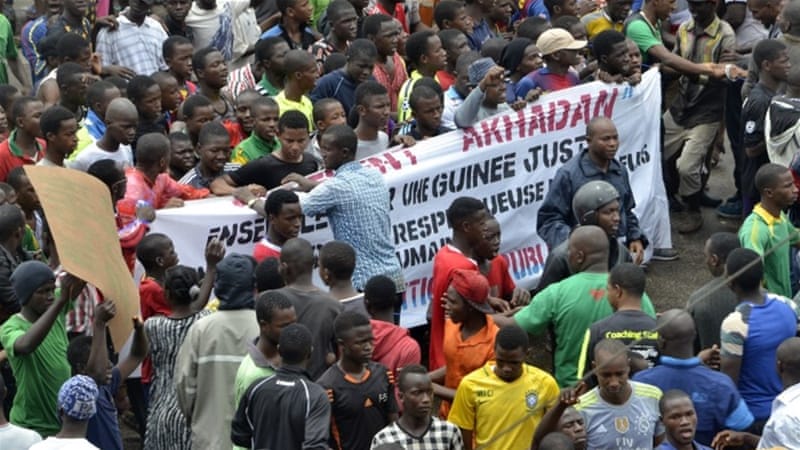 Man killed as 500,000 join Guinea opposition rally | News | Al Jazeera