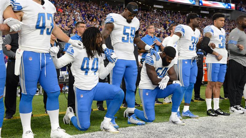 Taking a knee: NFL as a platform for race politics