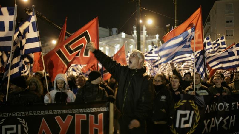 Greece Nazi violence crime immigration Gold Dawn