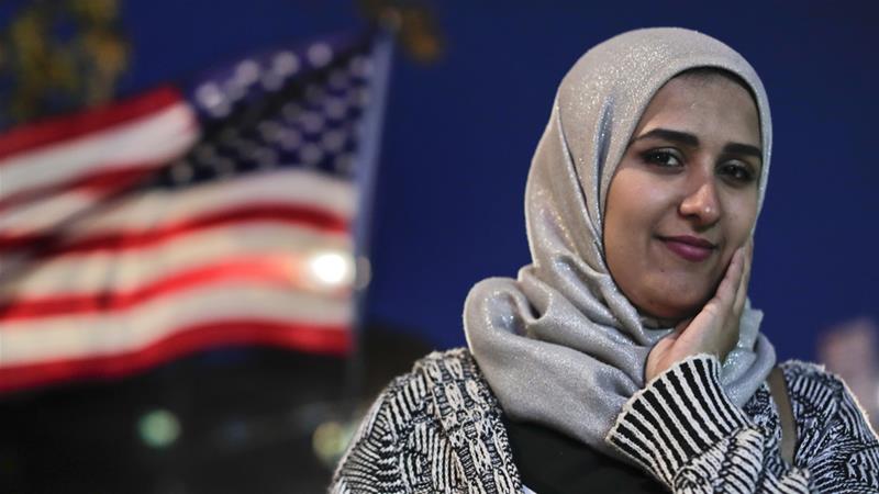 About 3.45 million Muslims were living in the US in 2017, representing 1.1 percent of the population [Julie Jacobson/AP]
