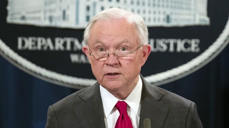 Sessions earned Trump's anger by recusing himself from the investigation on Russian interference in the 2016 presidential election [Alex Brandon/AP Photo]