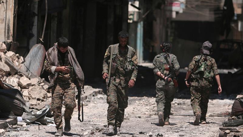 YPG appeal for help follows the US announcing a full troop withdrawal from Syria [File: Rodi Said/Reuters]