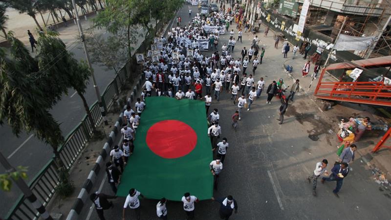 The election campaign was marred by violence and opposition's allegations of intimidation [Mahmud Hossain Opu/Al Jazeera] 