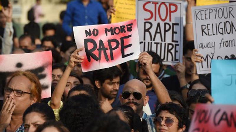 Image result for photo of victims of rape protesting