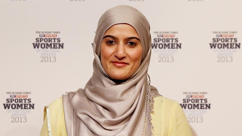Akhtar is the chair of the Muslim Women's Sport Foundation (MWSF) [Scott Heavey/Getty Images]
