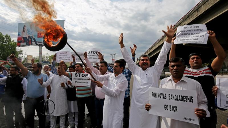 Rallies have been held in Kathua accusing the investigation in to the brutal sexual assault and murder of an 8-year-old nomad Muslim girl of being "anti-Hindu" [Reuters].