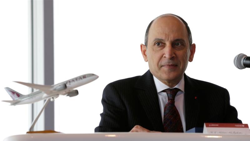 Qatar Airways CEO al-Baker: The blockade did impact us