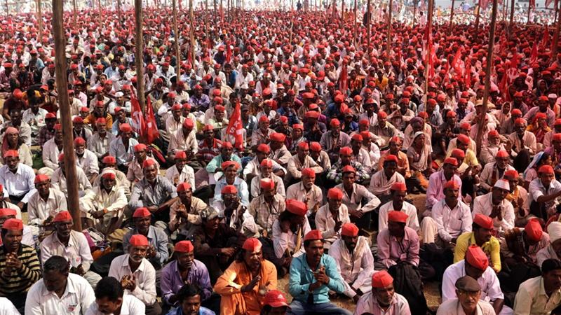 Why are Indian farmers protesting?
