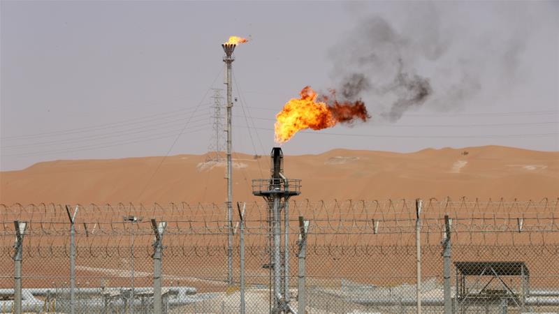 Las instalaciones de producción del campo petrolero Shaybah de Saudi Aramco en el Barrio Vacío [Ahmed Jadallah / Reuters]