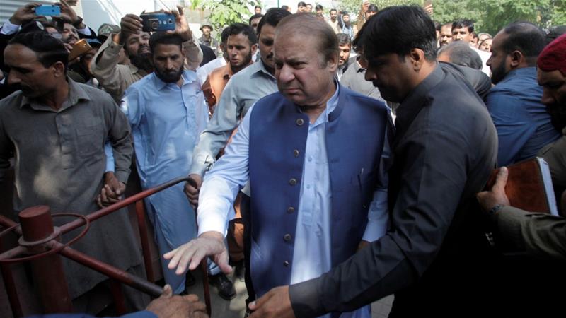 Image result for Ex-Pakistan PM Nawaz Sharif 'critically unwell', says doctor