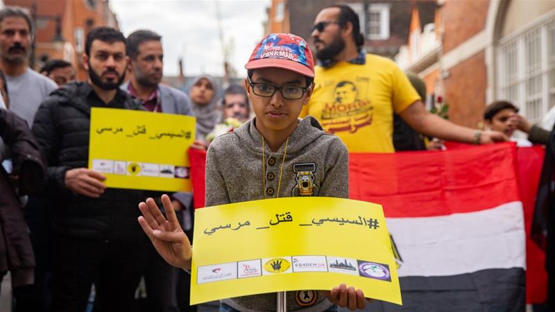 Sisi has faced international condemnation for a crackdown on civil society groups since he took power in 2014, a year after the military toppled President Mohamed Morsi [File: Luke Dray/Getty Images]