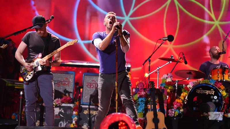 Coldplay won't tour new album, say want gigs to be