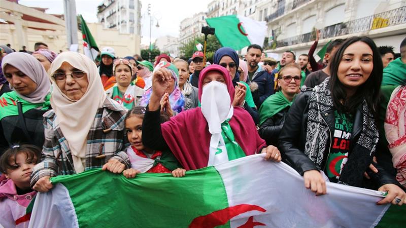 The Algerian military says the election is the only way to break out of the current political deadlock [Ramzi Boudina/Reuters]