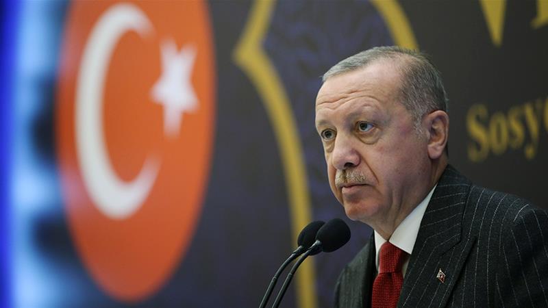 Erdogan says deployment's aim is 'not to fight', but 'to support the legitimate government and avoid a humanitarian tragedy' [AP]