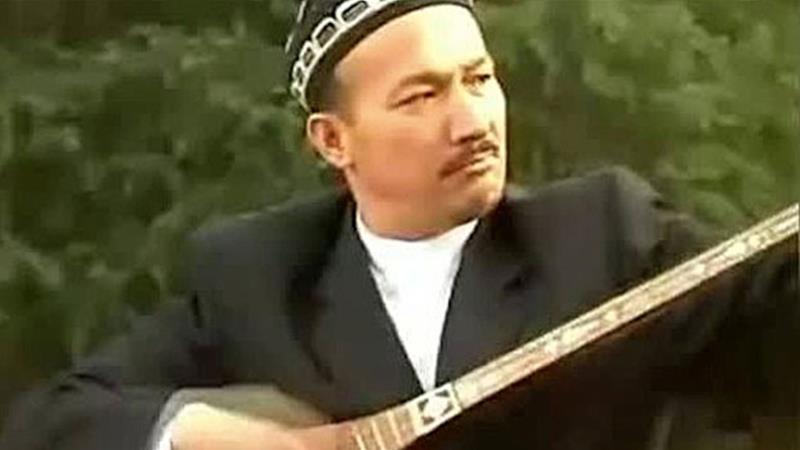 Abdurehim Heyit is an Uighur folk musician known for his dutar playing skills and lyrics about the daily life and struggles of his people [Youtube]