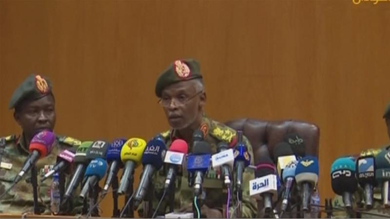 Sudan military: We have 'no ambition to hold the reins of power'