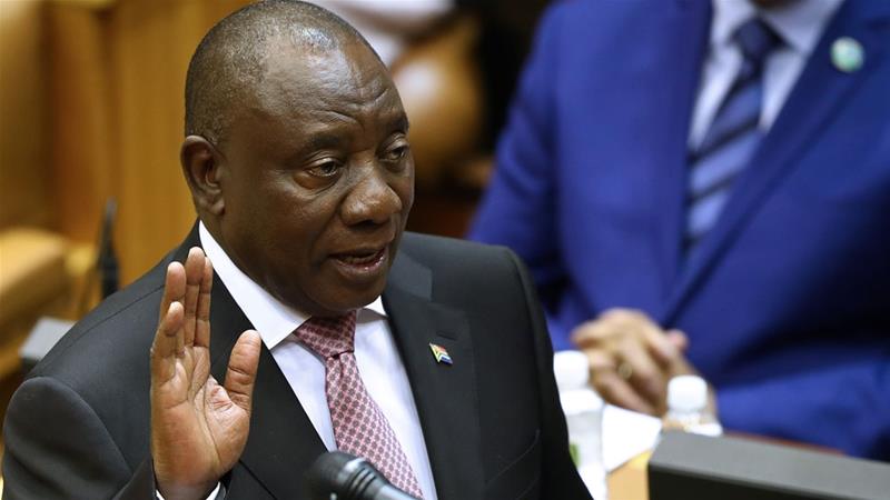 South Africa S Parliament Elects Cyril Ramaphosa As President