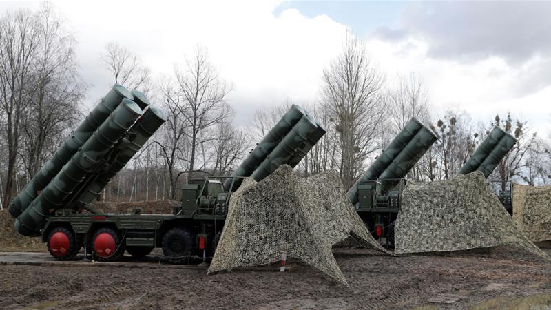 Turkey on Friday began receiving parts for the Russian-made S-400 missile system [File; Vitaly Nevar/Reuters]
