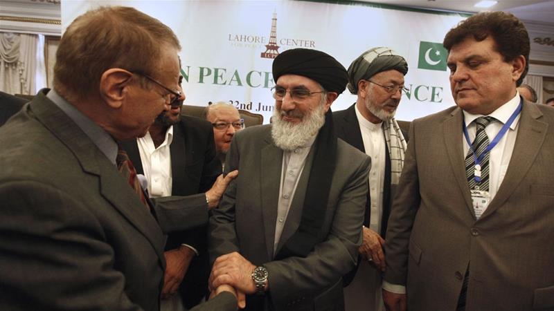 Politicians and tribal elders were among the attendees at the peace conference [Anjum Naveed/ AP Photo]