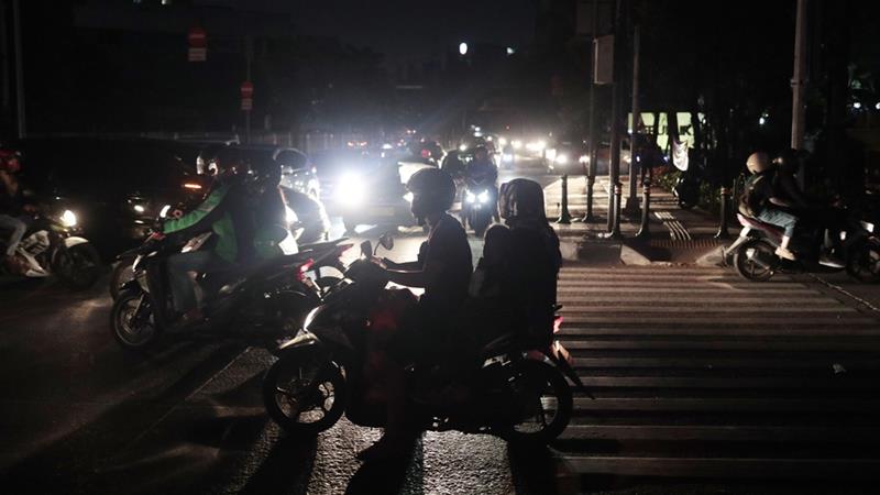 Power restored to most of Indonesia capital after 9-hour blackout ...