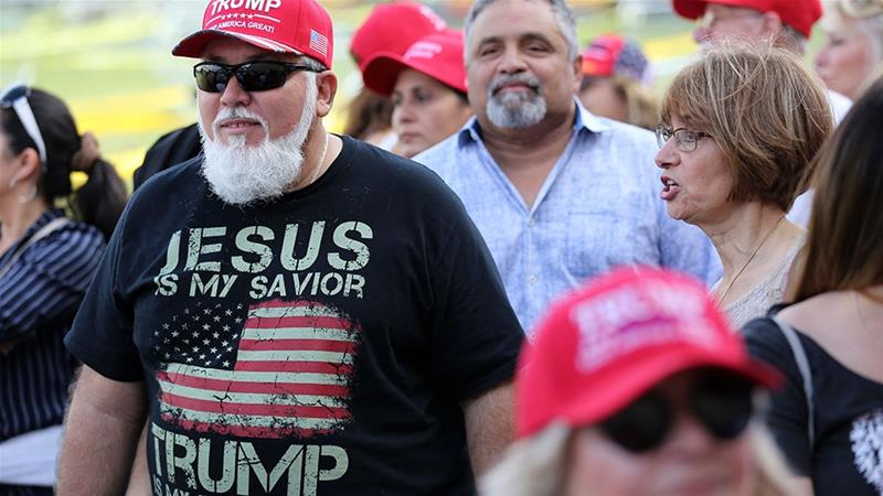 Survey Finds Belief That Trump Was ‘Anointed by God’ is on the Rise Among Church Attendees