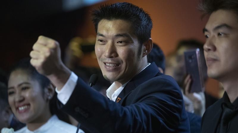 Thanathorn and his two-year-old political party have faced several legal hurdles since becoming the third-largest political bloc in the 500-seat parliament in Thailand in 2019 [File: Sakchai Lalit/AP]