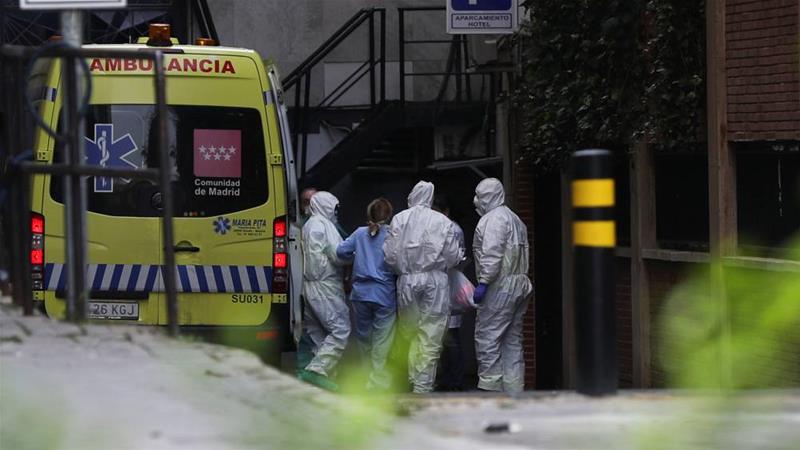 Spain's death toll passes 1,000 as hotels become hospitals | News ...