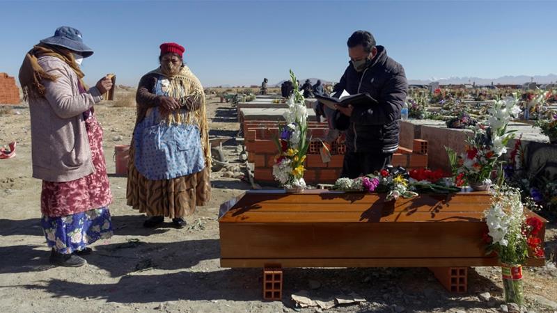 「棺も酸素もない」：コロナウイルスの急増の中で苦しんでいるボリビア