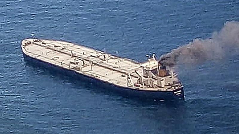 Warships join fight to put out blaze on oil tanker off Sri Lanka | News |  Al Jazeera