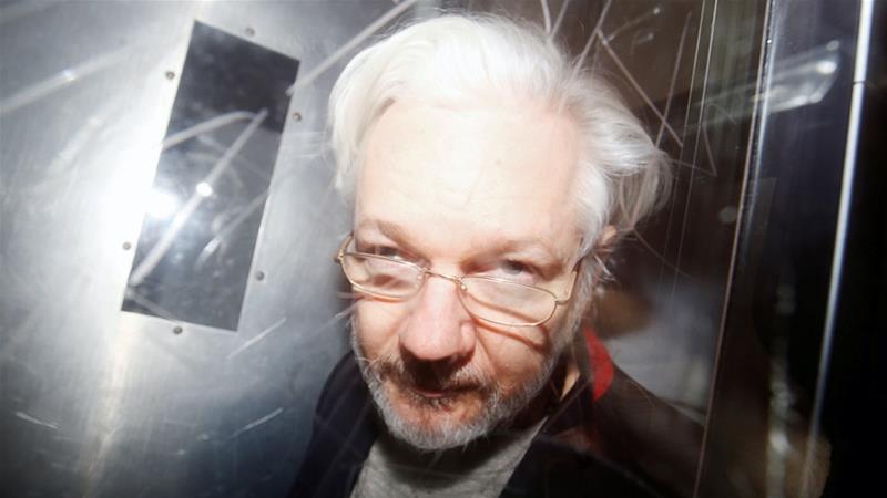 WikiLeaks founder Julian Assange leaves Westminster Magistrates Court in London, UK, January 13, 2020 [Henry Nicholls/Reuters]